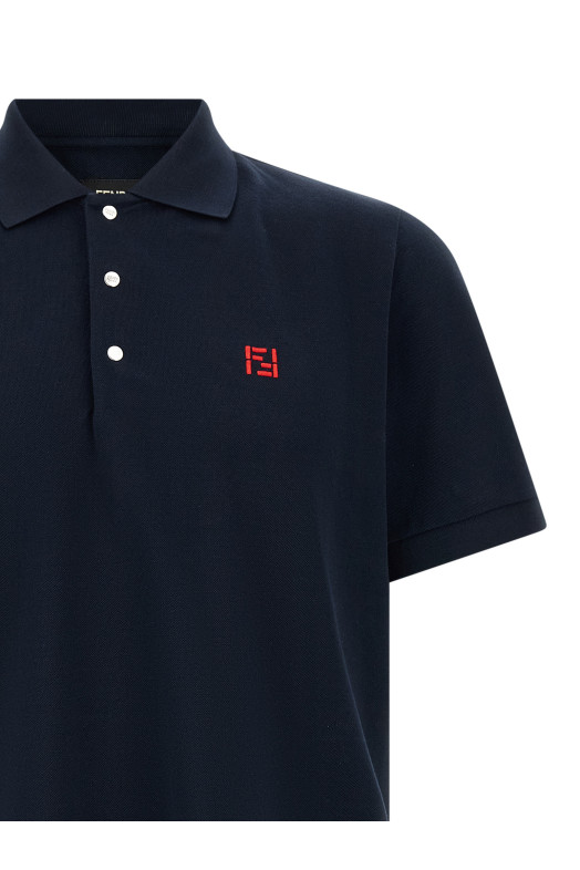 'FF Selleria' polo shirt Blue