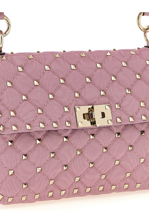 Сумка через плечо Valentino Garavani «Rockstud Spike», розового цвета W0B0122DIIQNV