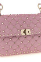 Сумка через плечо Valentino Garavani «Rockstud Spike», розового цвета W0B0122DIIQNV