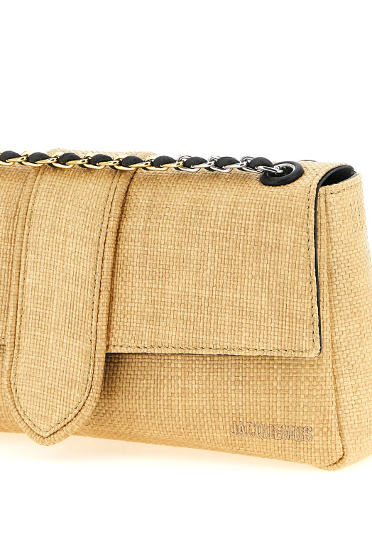 Сумка через плечо «Le Bambino Chaîne», бежевая 26EBAW00453AW00511142