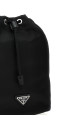 Сумка-ведро из нейлона, черная PRADA 1NS369R067F0002