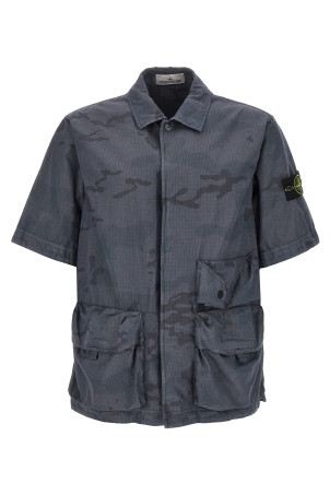 Camouflage shirt Blue