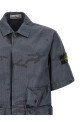 Рубашка в камуфляжном стиле, синяя STONE ISLAND L1S151100024S00E9V002D