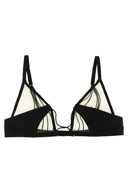 Бюстгальтер Rick Owens x LIVY «Raw District», черный RO01F6094TULY0921