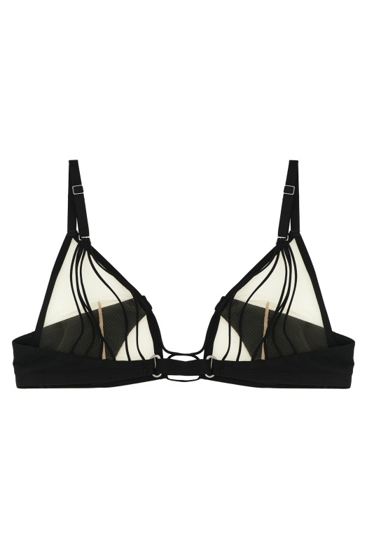 Бюстгальтер Rick Owens x LIVY «Raw District», черный RO01F6094TULY0921