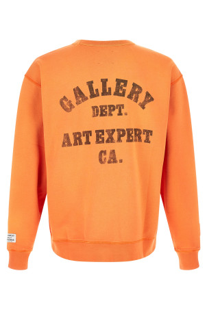 'Art Expert' sweatshirt orange