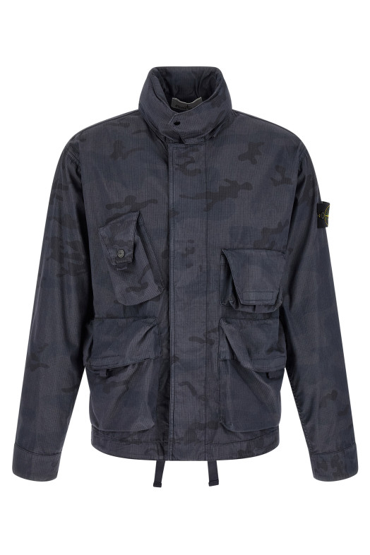 Camouflage jacket Blue