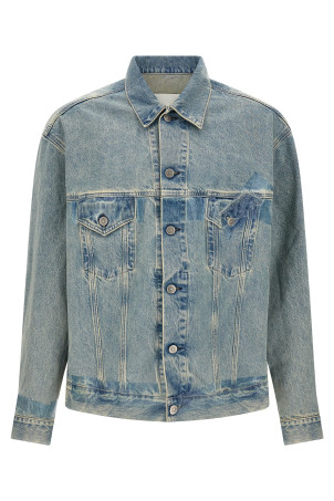 'Taped' jacket Blue