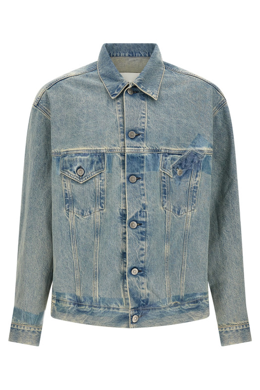 'Taped' jacket Blue