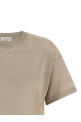 'Dazzling Collar' sweater Beige