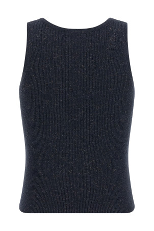 «Sparkling» майка синього кольору M9A822220C7186