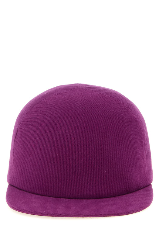 Cotton drill hat Purple