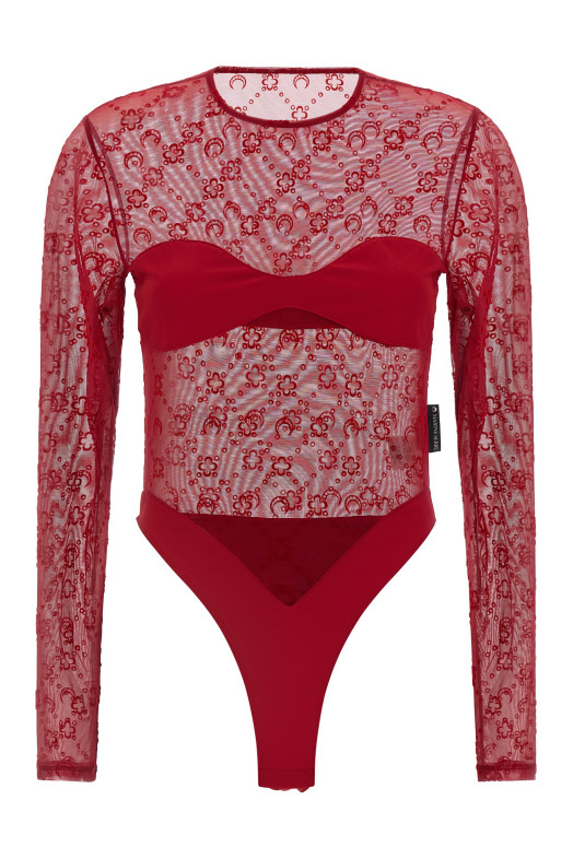 Боди «Moonogram», красный WTO474ACJER0005RD11