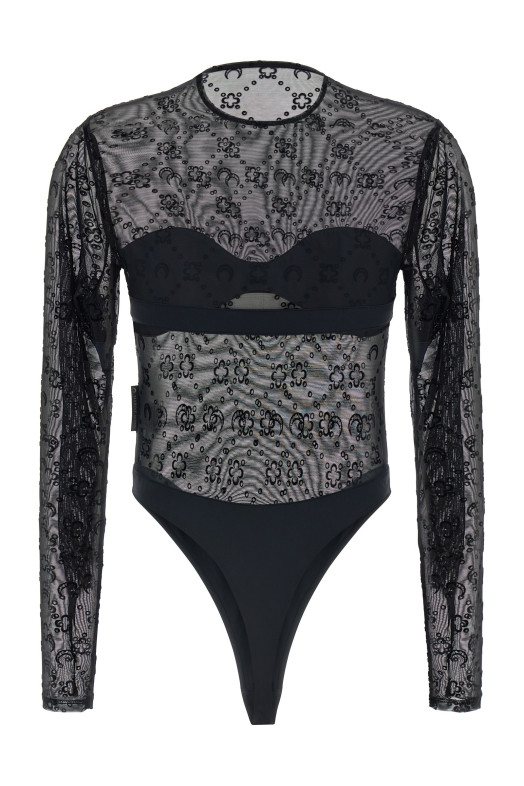 Боди «Moonogram», черный WTO474ACJER0005BK99