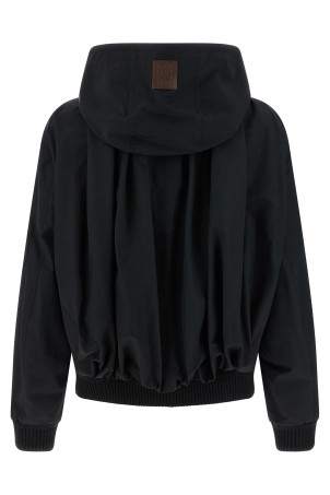 'Anagram' patch jacket Black