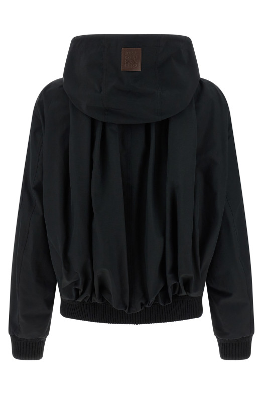 'Anagram' patch jacket Black