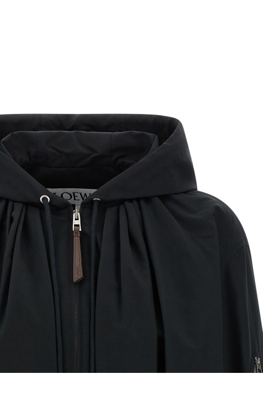 'Anagram' patch jacket Black