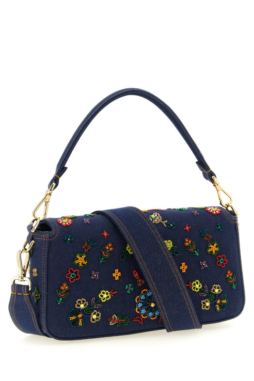 'Baguette®' medium shoulder bag Blue