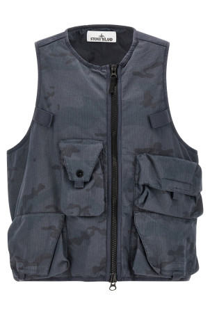 Camouflage vest Blue
