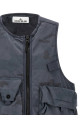 Камуфляжный жилет синего цвета STONE ISLAND L1S15G100006S00E9V002D