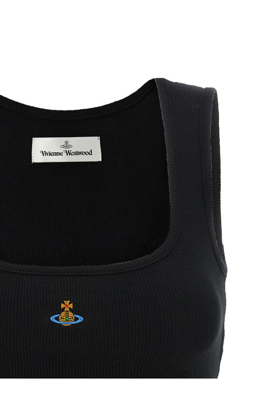 Топ «Cropped Rib», черный 1G010011J009CN401