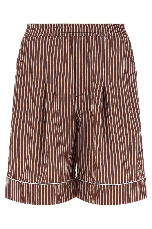 Шорты «Mezzodì» коричневые MEZZODIBROWN