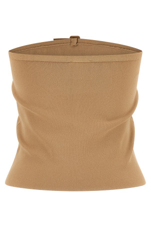 'Buckle' top Beige