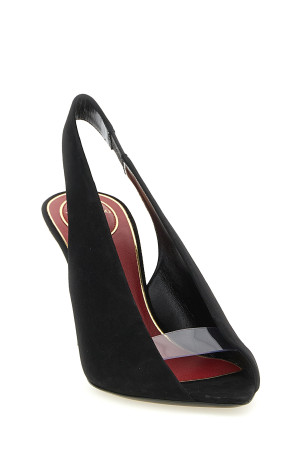 Valentino Garavani «Révélé» — чорні туфлі зі шнурівкою ззаду W0S0PH4UHG6LP