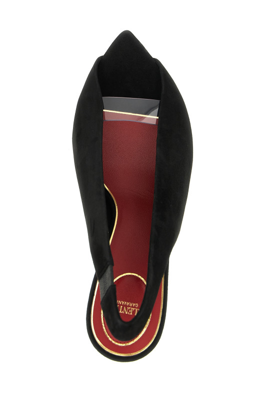 Valentino Garavani «Révélé» — туфли-слингбеки, черные W0S0PH4UHG6LP