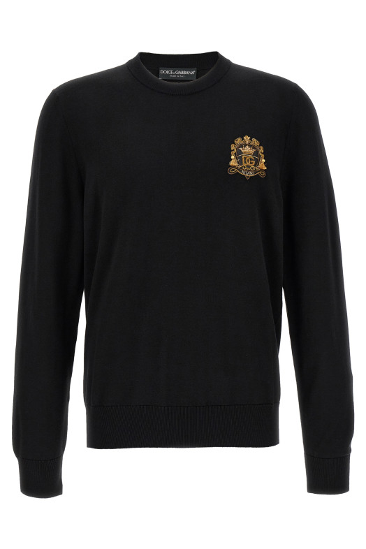Coat of arms sweater Black
