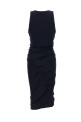 Платье из джерси, синее SAINT LAURENT 776444Y3I394140