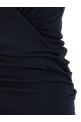 Платье из джерси, синее SAINT LAURENT 776444Y3I394140