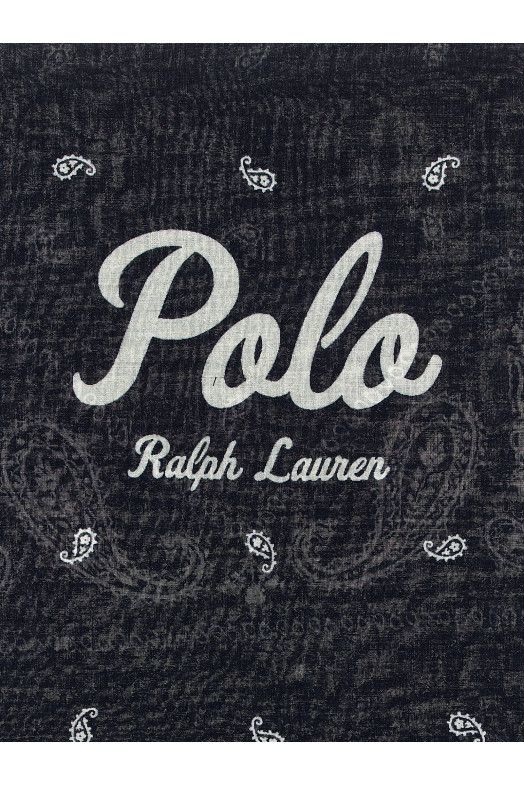 Bandana cashmere pattern Blue