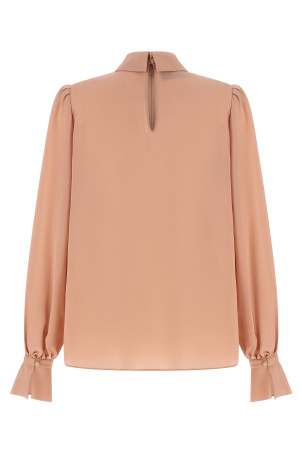 Valentino Garavani crêpe top Pink