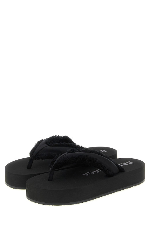 'Jet Lag' sandals Black