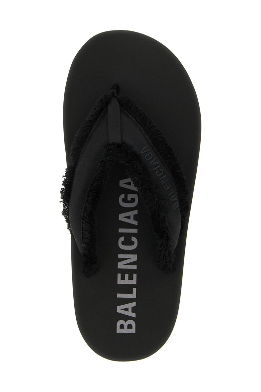 'Jet Lag' sandals Black