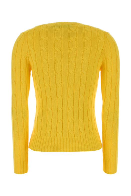 Yellow cotton sweater White POLO RALPH LAUREN (211971870)