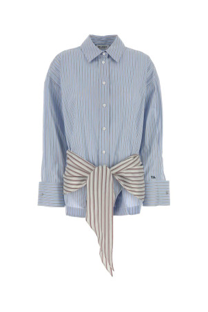 Embroidered poplin mini shirt dress THE ATTICO (260WCA00506MIX100AA)