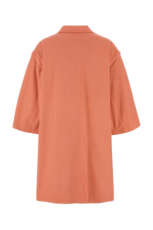 Pink piquet overcoat PRADA (292372SOOO19QM)