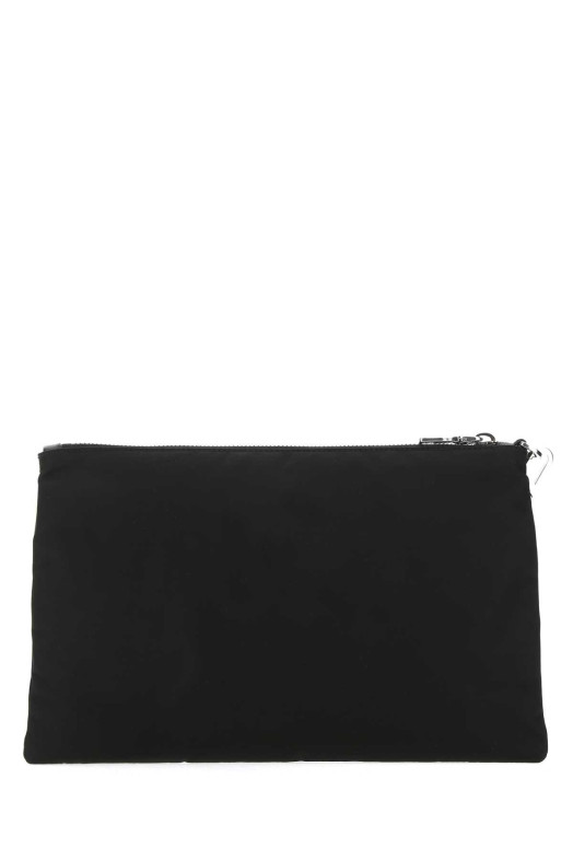 Черный клатч из нейлона Black PRADA (2NH0062DMH)