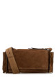 Коричневая замшевая сумка-кроссбоди MIU MIU (5BC205VPOO2CSS)