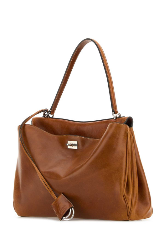 Caramel leather medium Rodeo handbag BALENCIAGA (7897722ABP7)