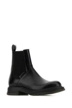 Black leather ankle boots Black GUCCI (853284AAFS9)