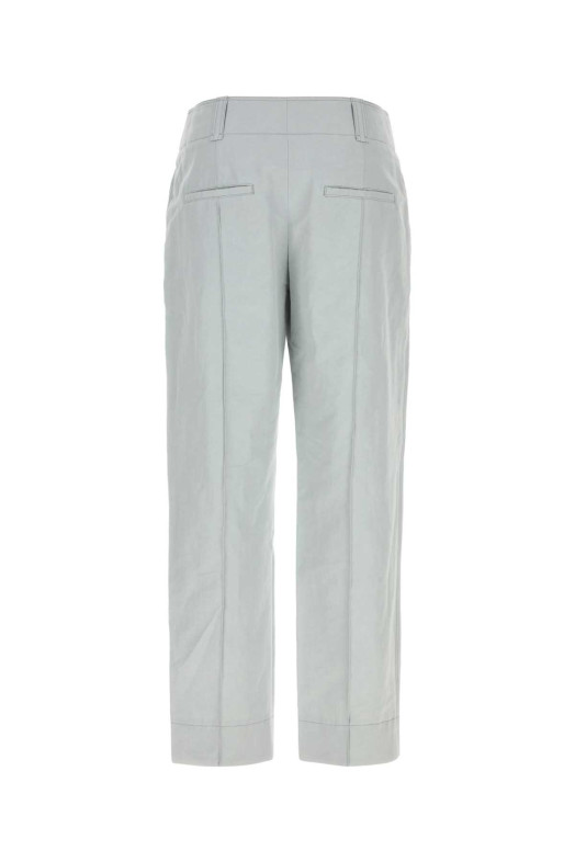 Light grey linen blend pant CHLOE (CH26UPA04143)