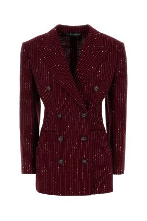 Embroidered tweed blazer DOLCE & GABBANA (F29WPTFBMFW)