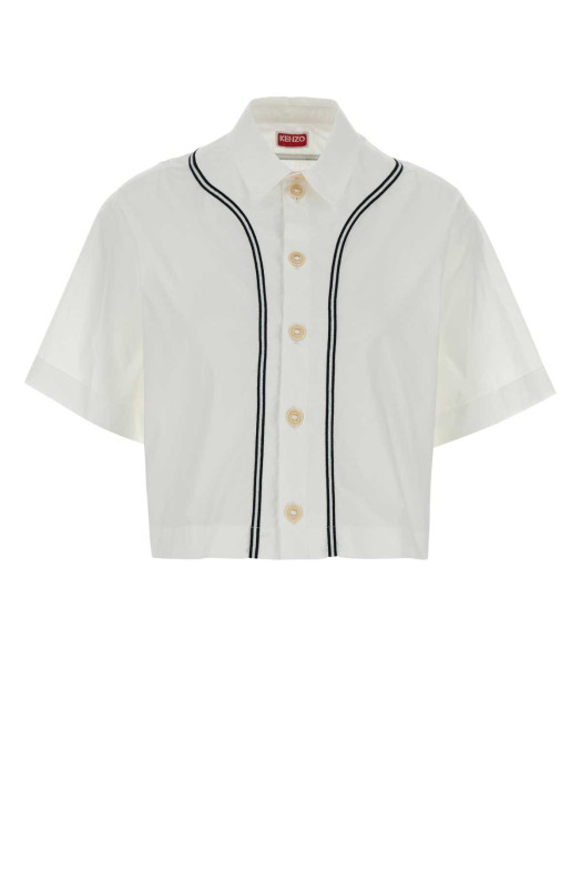 White poplin shirt KENZO (FG52CH2849LH)