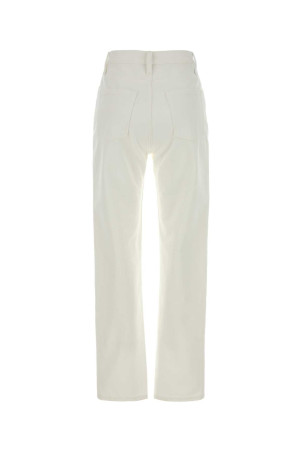 White denim jeans Black JIL SANDER (J03KA0355J46463)