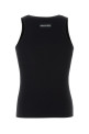 MOON LOGO RIBBED JERSEY TANK TOP MARINE SERRE (MTT081ACJER0011)