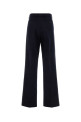 Хлопковые брюки темно-синего цвета PRADA (P207KSOOO10YP)