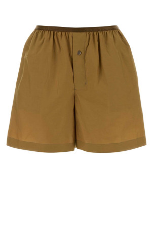 Camel poplin shorts LEMAIRE (PA1270LF1500)